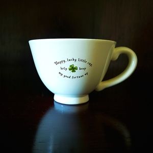 Vintage Hallmark St Patricks Day Irish Gypsy Fortune Telling Tea Cup